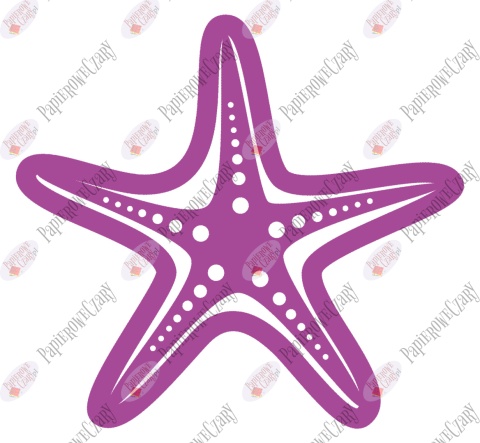 Rozgwiazda 2 Dekoracje z papieru