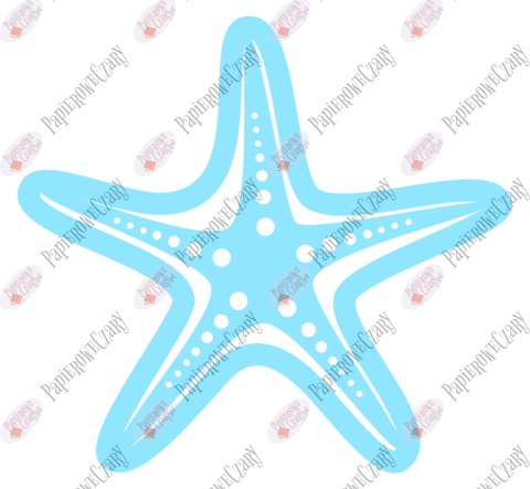 Rozgwiazda 2 Dekoracje z papieru