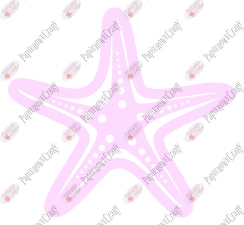 Rozgwiazda 2 Dekoracje z papieru