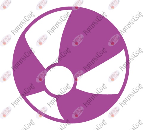 Piłka 2 Dekoracje z papieru