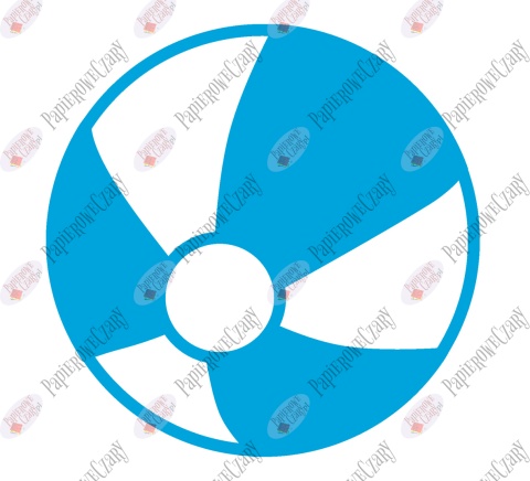 Piłka 2 Dekoracje z papieru