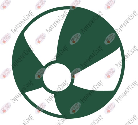 Piłka 2 Dekoracje z papieru