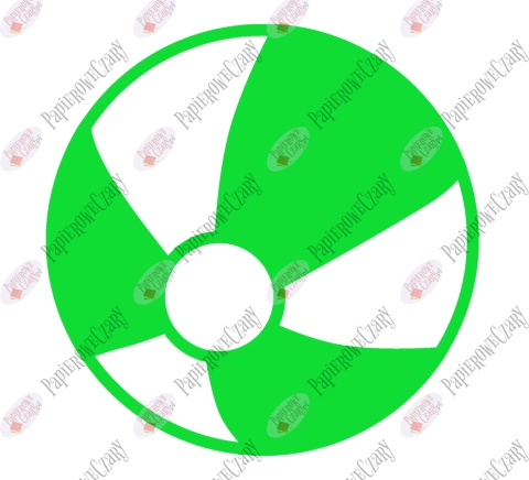 Piłka 2 Dekoracje z papieru