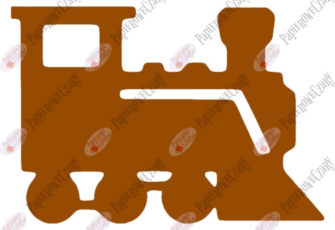 Lokomotywa 1 Dekoracje z papieru