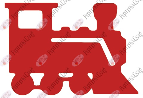 Lokomotywa 1 Dekoracje z papieru