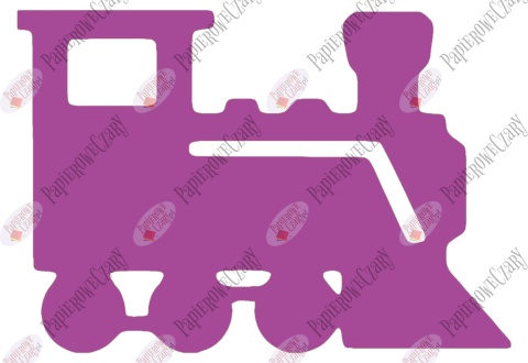 Lokomotywa 1 Dekoracje z papieru