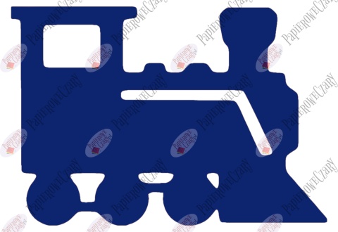 Lokomotywa 1 Dekoracje z papieru