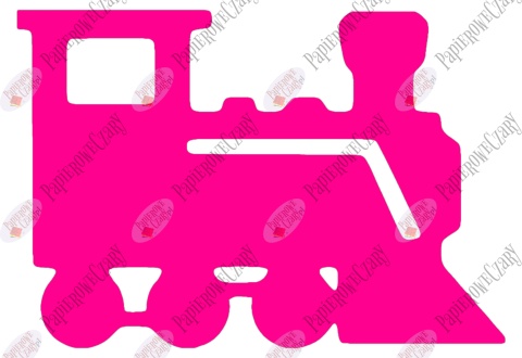 Lokomotywa 1 Dekoracje z papieru