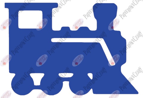 Lokomotywa 1 Dekoracje z papieru