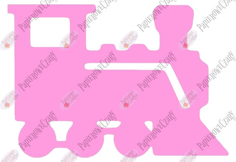 Lokomotywa 1 Dekoracje z papieru