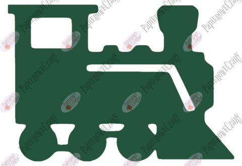 Lokomotywa 1 Dekoracje z papieru