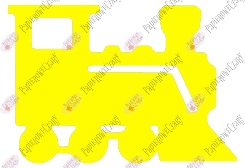 Lokomotywa 1 Dekoracje z papieru