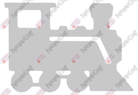 Lokomotywa 1 Dekoracje z papieru