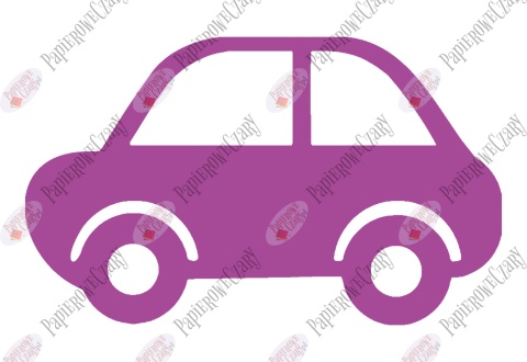 Samochód 1 Dekoracje z papieru
