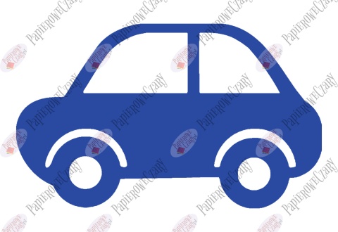 Samochód 1 Dekoracje z papieru