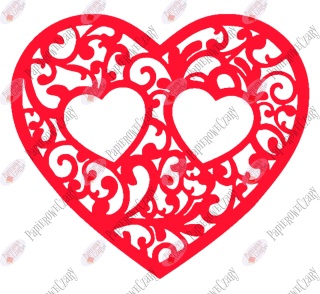 Serce 20 Dekoracje z papieru