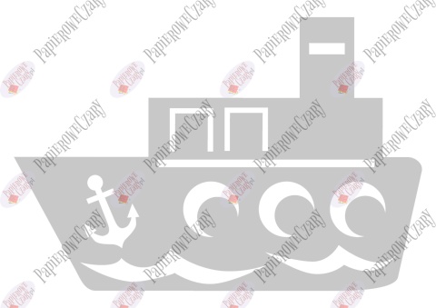 Statek 1 Dekoracje z papieru