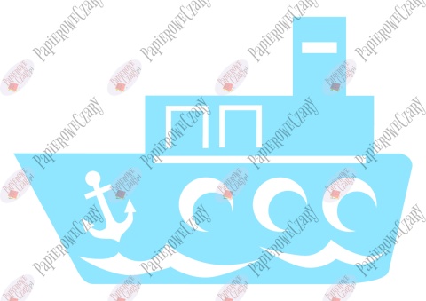 Statek 1 Dekoracje z papieru