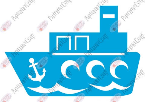 Statek 1 Dekoracje z papieru