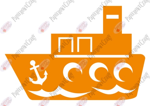 Statek 1 Dekoracje z papieru