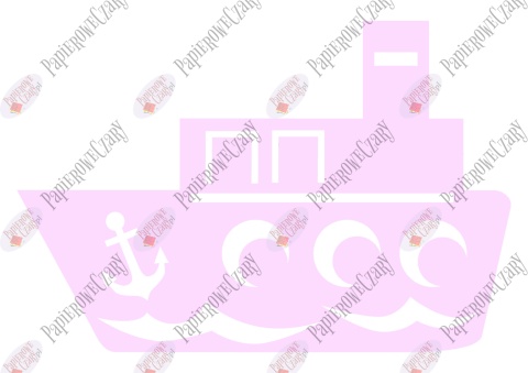 Statek 1 Dekoracje z papieru