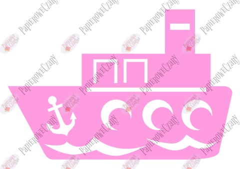 Statek 1 Dekoracje z papieru