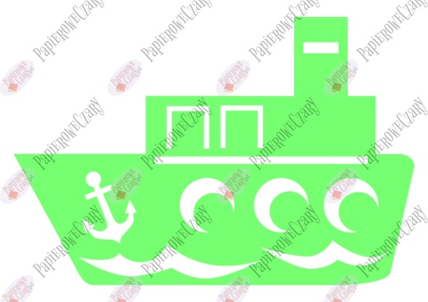 Statek 1 Dekoracje z papieru