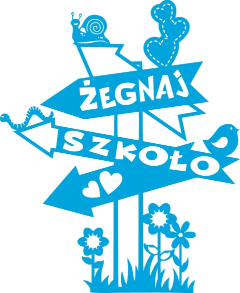 Żegnaj szkoło 2 Dekoracje z papieru Żegnaj szkoło 2 Dekoracje z papieru