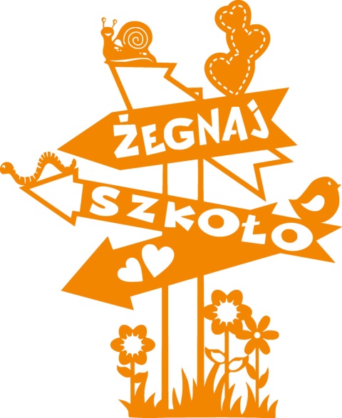 Żegnaj szkoło 2 Dekoracje z papieru Żegnaj szkoło 2 Dekoracje z papieru