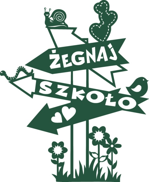 Żegnaj szkoło 2 Dekoracje z papieru Żegnaj szkoło 2 Dekoracje z papieru