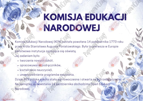 14 Października Dzień Edukacji Narodowej - Pomoce dydaktyczne - plik PDF - PRODUKT CYFROWY