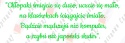 Napis "Chłopaki śmiejcie się dużo..." Szkoła Przedszkole Dekoracje z papieru
