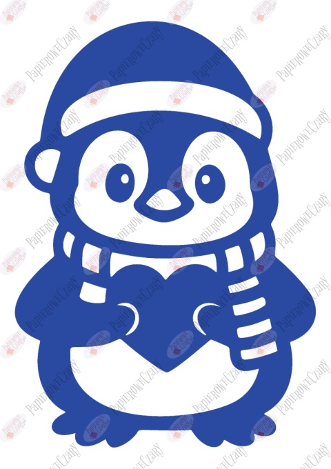 Pingwin 2 Dekoracje z papieru