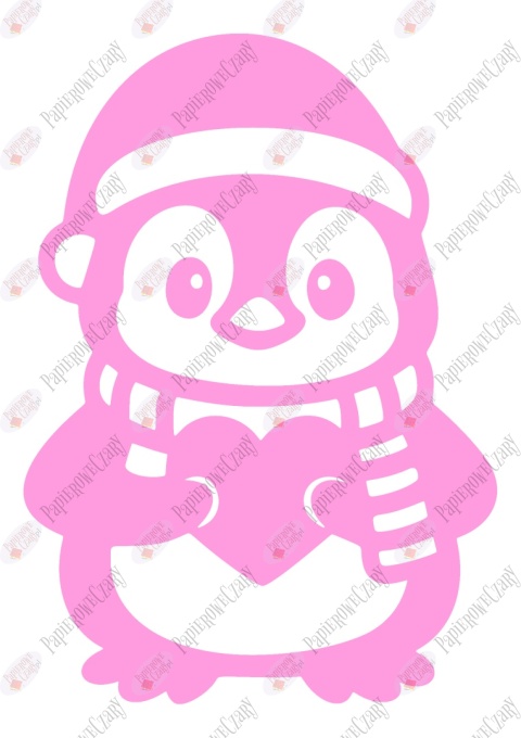 Pingwin 2 Dekoracje z papieru