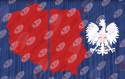 Polska z godłem Dekoracje z papieru