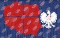 Polska z godłem Dekoracje z papieru
