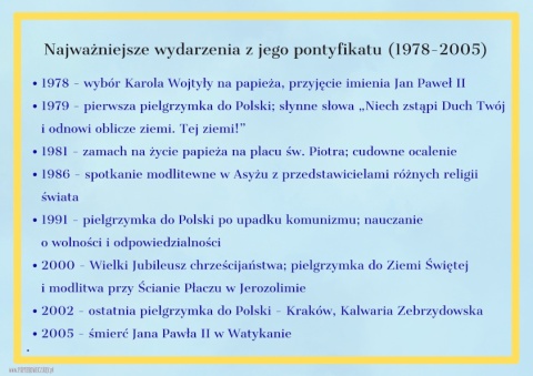 Dzień Papieski - Pomoce dydaktyczne - plik PDF - PRODUKT CYFROWY Dzień Papieski - Pomoce dydaktyczne - plik PDF - PRODUKT CYFROWY