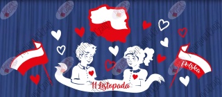 Zestaw 97 - 11 Listopada - Dekoracje z papieru