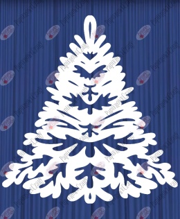 Choinka 2 Dekoracje z papieru