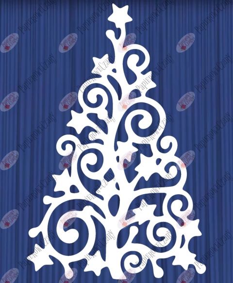 Choinka 4 Dekoracje z papieru