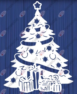 Choinka 5 Dekoracje z papieru