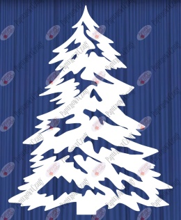 Choinka 6 Dekoracje z papieru