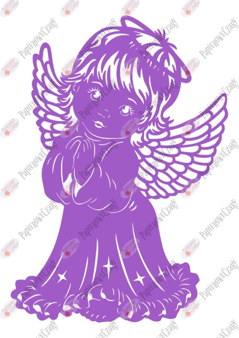 Anioł 9 Jasełka Boże Narodzenie Dekoracje z papieru