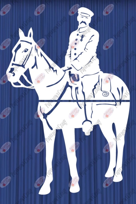 Józef Piłsudski 2 Postać Dekoracje z papieru