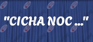 Napis "CICHA NOC..." 1 Zima Boże Narodzenie Dekoracje z papieru