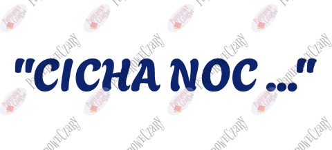 Napis "CICHA NOC..." 1 Zima Boże Narodzenie Dekoracje z papieru