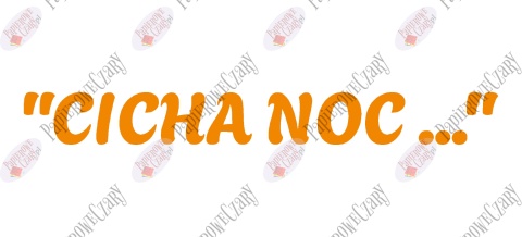 Napis "CICHA NOC..." 1 Zima Boże Narodzenie Dekoracje z papieru