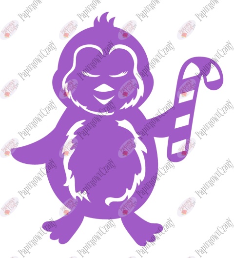 Pingwin 6 Dekoracje z papieru