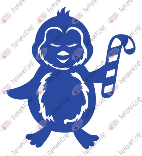 Pingwin 6 Dekoracje z papieru