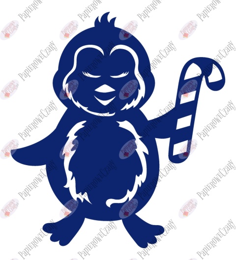 Pingwin 6 Dekoracje z papieru